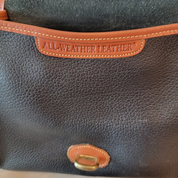 Dooney & Bourke Essex Bag (Black & British Tan) - Original Vintage Bag - Picture 7 of 15